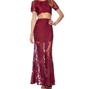 For Love and Lemons ethereal two piece set